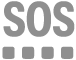 l’icône SOS uniquement
